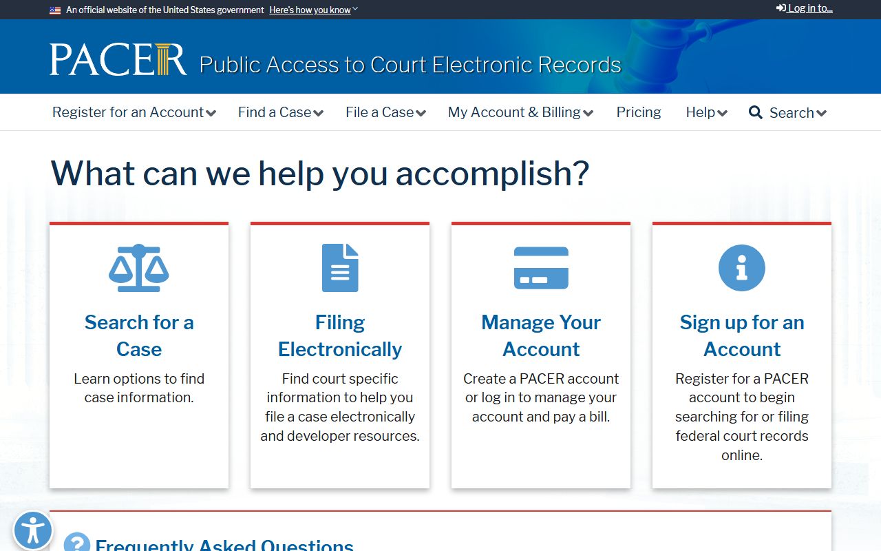 Bonner County criminal court records PACER federal court records