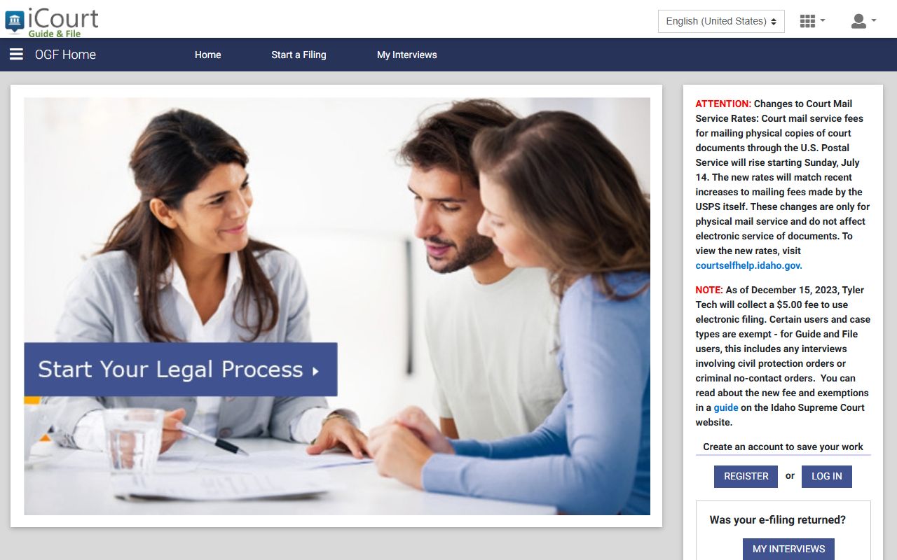 Bonner County District Court Idaho Guide and File